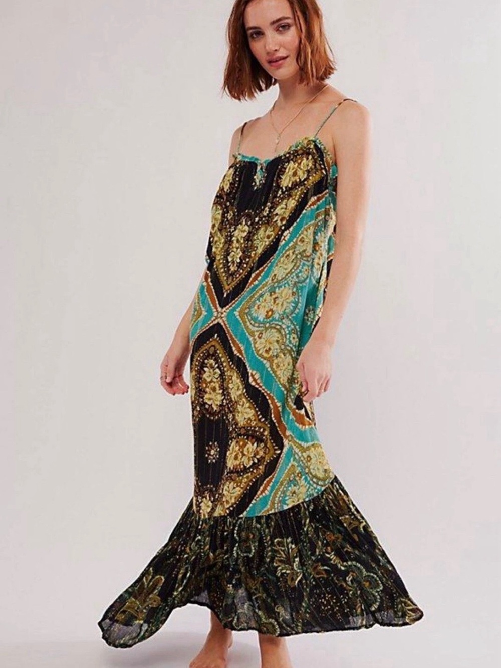 Free People Intimately Mojave Mermaid Maxi Slip Dress